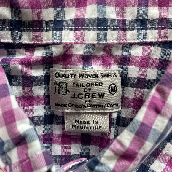 Mens jcrew button down long sleeve shirt - Picture 2 of 2